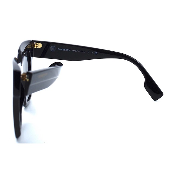 NEW BURBERRY KITTY BE4364 BLACK DARK GREY AUTHENTIC SUNGLASSES - Picture 12 of 14